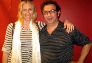 Toni Collette with Director John Doggett-Williams